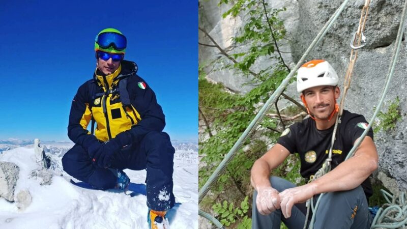 Medaglie d’oro alla memoria dei finanzieri  Lorenzo Paroni e Giulio Alberto Pacchione