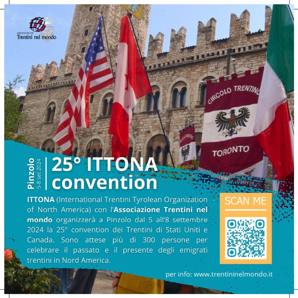 Pinzolo – Convention ITTONA dal 5 all’8 settembre 2024