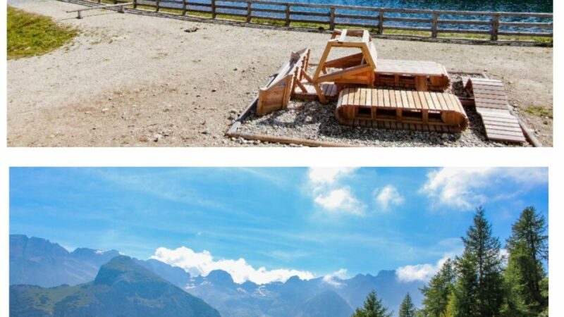 Percorso Doss del Sabion – Lago Grual | Nuove installazioni per famiglie