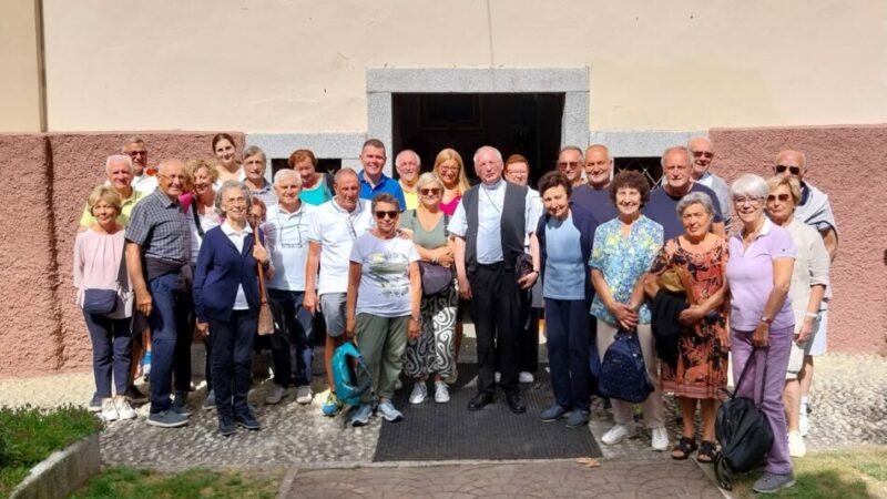 Pinzolo – Grande partecipazione alla Messa celebrata alla chiesetta della “Madonna del potere” per i cremonesi villeggianti a Pinzolo e in Valle Rendena