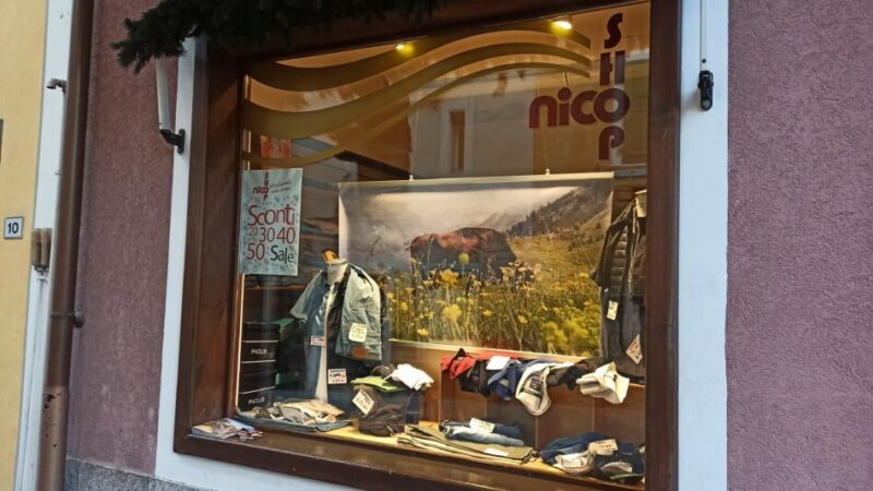 Pinzolo – Ecco le prime vetrine dedicate alle “Giovenche di razza Rendena”