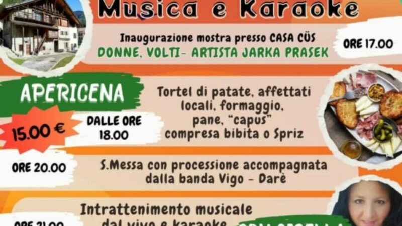 “Donne volti”: la mostra a Casa Cüs apre la Sagra di San Rocco