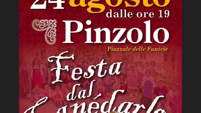 Pinzolo Sabato 24 agosto “Festa del Canedarlo”