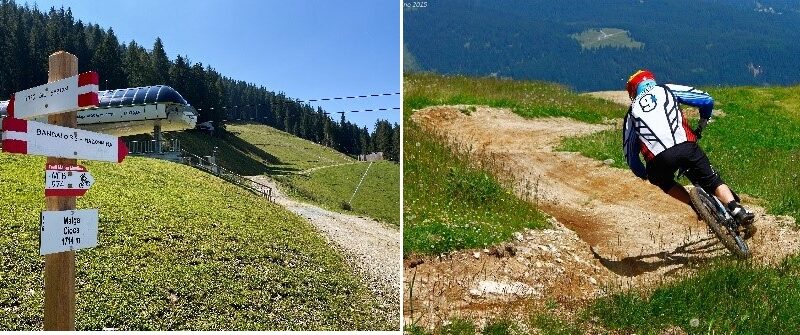APERTURA IMPIANTO TULOT – MALGA CIOCA e TRASPORTO MOUNTAIN BIKE IN QUOTA
