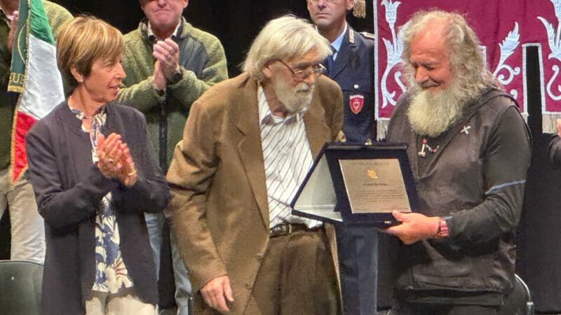 A Fausto De Stefani la 53esima Targa d’argento – Premio internazionale di solidarietà alpina di Pinzolo