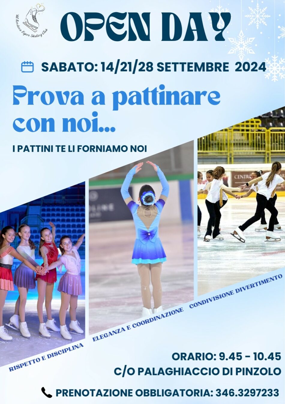 Pinzolo – Open Day Prova a pattinare con noi… 14/21/28 settembre 2024