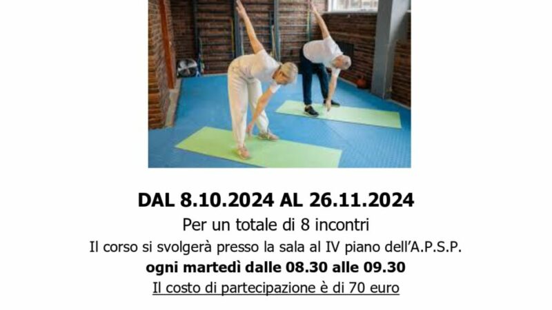 Spiazzo – Corso di Ginnastica posturale