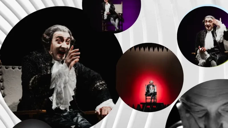 Pinzolo Paladolomiti Giovedì 7 novembre ore 21 “Amadeus” con Corrado D’Elia