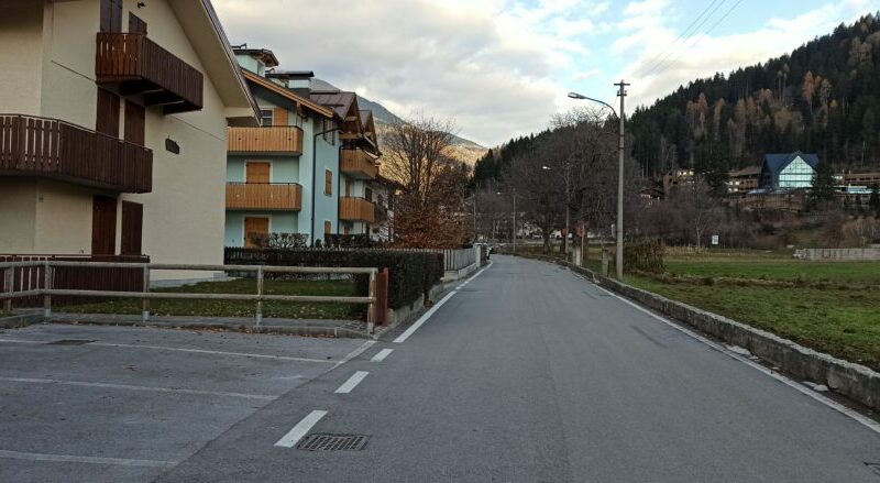 Pinzolo: il completamento del marciapiede di via Fucine, un intervento atteso da decenni