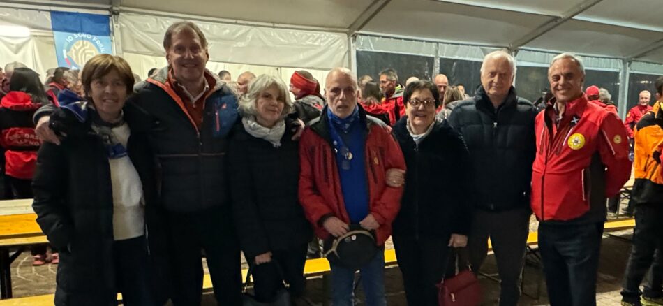 Il Comitato del Premio di Solidarietà Alpina a Gemona del Friuli per celebrare i 70 anni del Soccorso Alpino e Speleologico Italiano