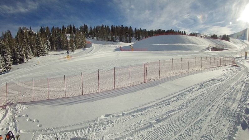 Skiarea Pinzolo: una rapida perturbazione ha portato altri 30 centimetri di neve fresca nella conca di Grual