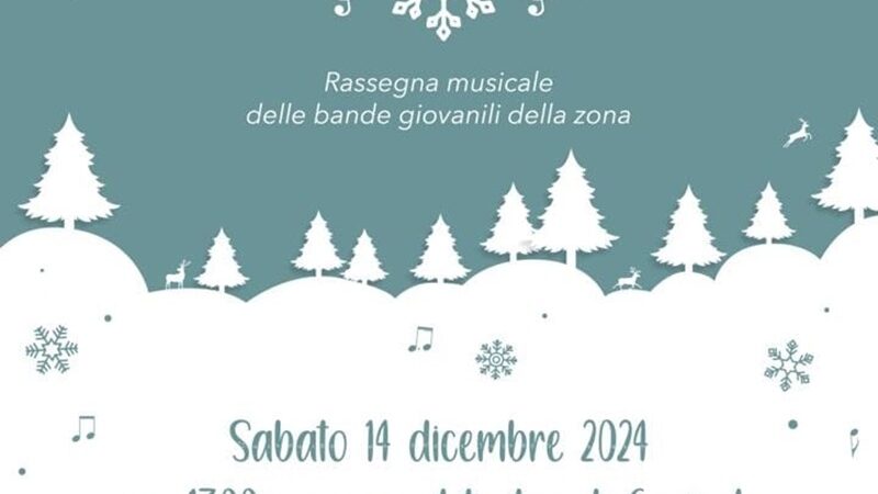 Teatro di Carisolo Sabato 14 dicembre ore 17 “Natale Giovane” Rassegna musicale delle bande giovanili della zona