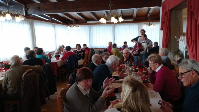 Porte di Rendena – La festa della terza età unisce tutte le frazioni