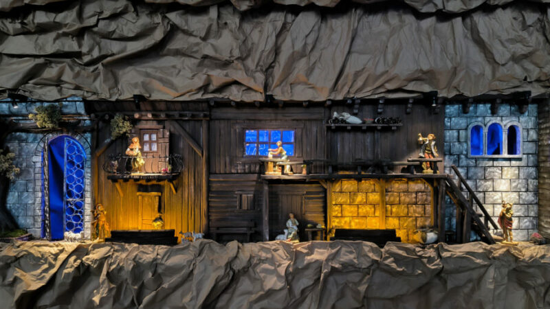 TIONE – IL NUOVO PRESEPIO NELLA CHIESA DI TIONE: «ORA COME ALLORA…»