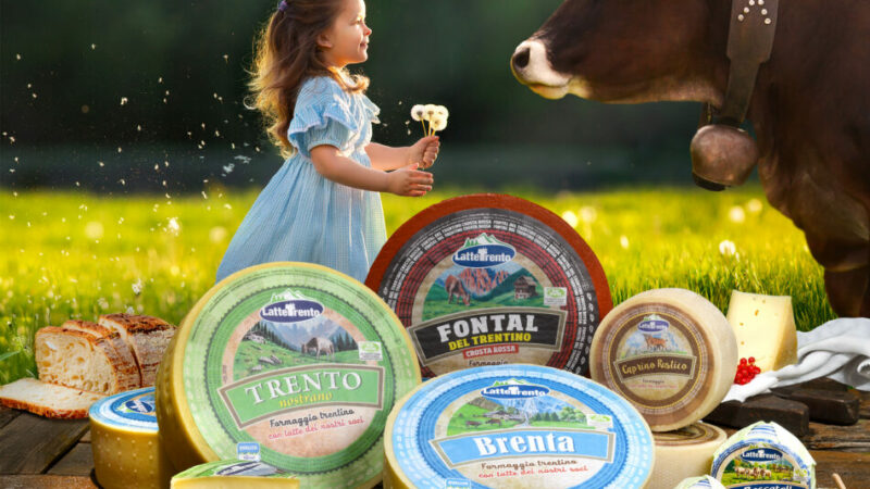 Latte Trento – Nella nuova campagna pubblicitaria “La tradizione ha il cuore buono” manca la Spressa delle Giudicarie Dop