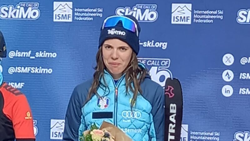 Giorgia Pollini di Pelugo continua a brillare nel mondo dello scialpinismo