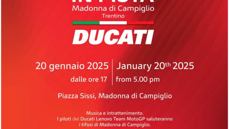 Madonna di Campiglio – CAMPIONI IN PISTA – DUCATI | 19-22 Gennaio 2025