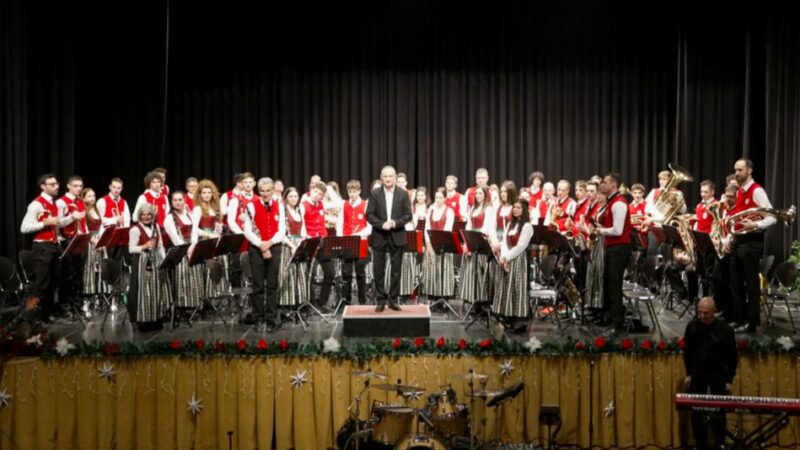 “Auguri Rock”: un concerto memorabile della Banda Comunale di Pinzolo