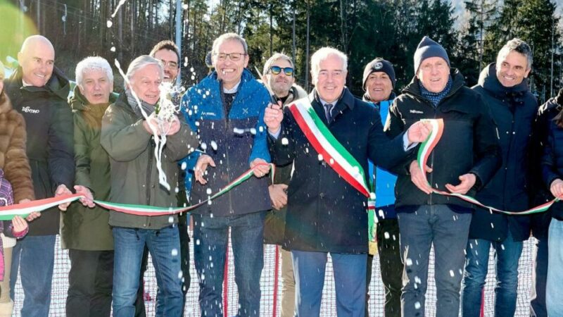 Centro sci Bolbeno-Borgo Lares, grande festa per l’inaugurazione del nuovo impianto e l’ampliamento della pista
