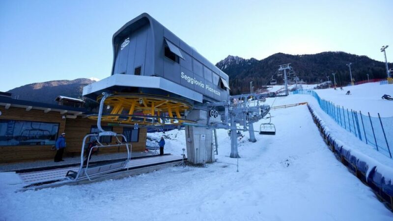 Corso collettivo di sci per adulti principianti presso il Centro Sci Bolbeno