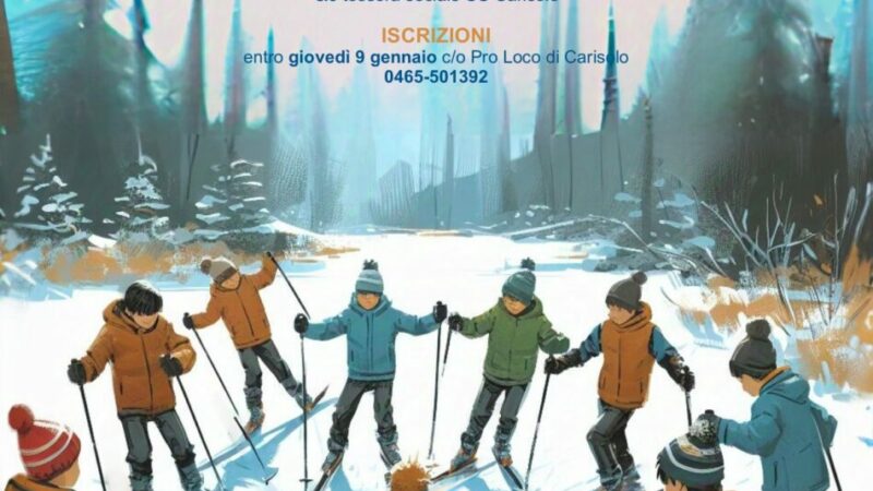 Pinzolo-Carisolo: Corsi di fondo per bambini e ragazzi presso la pista fondo Frassanida-Vioftra