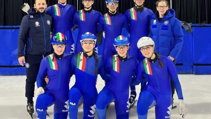 Elisa Beltrami ai Mondiali Junior di Short Track 2025 