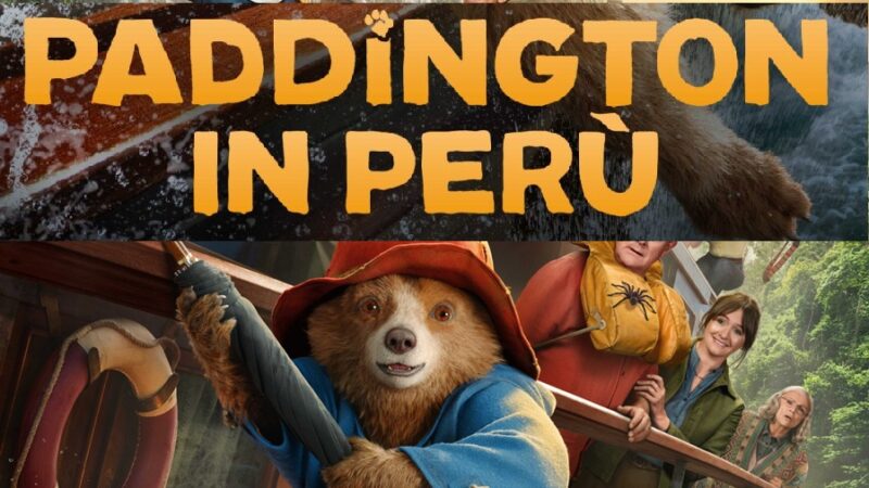 Cinema a Pinzolo: “Paddington in Perù” Sabato 1 marzo ore 17.30 Domenica 2 marzo ore 21 Mercoledì 5 marzo ore 17.30
