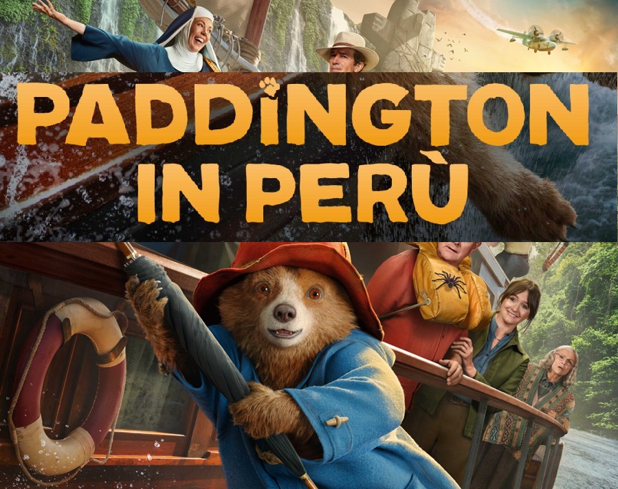 Cinema a Pinzolo: “Paddington in Perù” Sabato 1 marzo ore 17.30 Domenica 2 marzo ore 21 Mercoledì 5 marzo ore 17.30