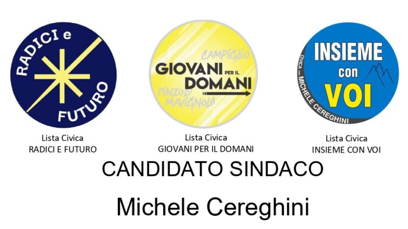 Pinzolo Elezioni 4 maggio 2025: Ecco le Liste che sostengono il candidato sindaco Michele Cereghini