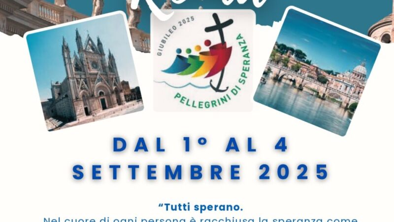 Giubileo 2025 Pellegrinaggio  delle Parrocchie della Val Rendena dal 1° al 4 settembre 2025