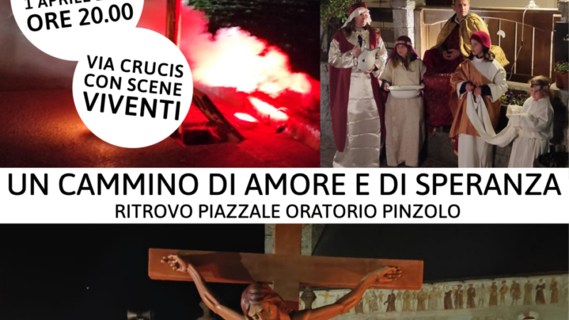 Pinzolo Martedì 1 aprile ore 20: “Via Crucis con scene viventi”