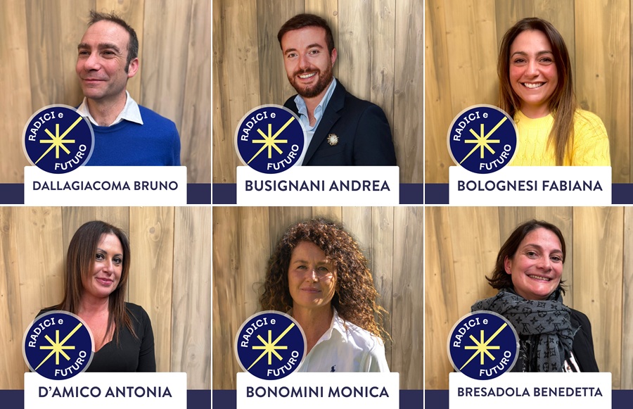 Ecco i primi sei candidati della lista “Radici e Futuro” con Michele Cereghini