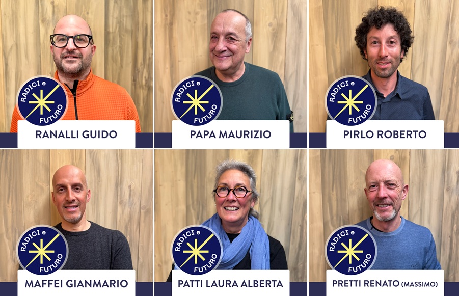 Altri sei candidati della lista “Radici e Futuro” con Michele Cereghini