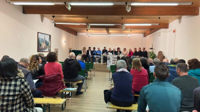 Giustino – Ringraziamento per la serata di presentazione della lista civica Equilibrio e Rinnovamento