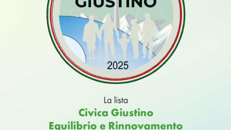 Giustino Mercoledì 16 aprile ore 20.30 – Presentazione dei candidati e del programma elettorale della lista “Civica Giustino Equilibrio e Rinnovamento”