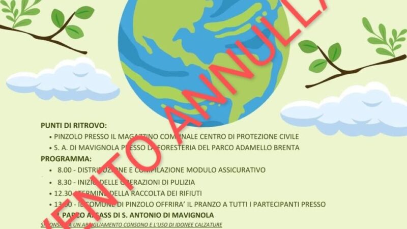Giornata Ecologica EVENTO ANNULLATO