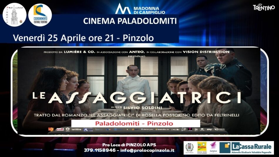 Cinema a Pinzolo: Venerdì 25 aprile ore 21 “Le assaggiatrici” al Paladolomiti