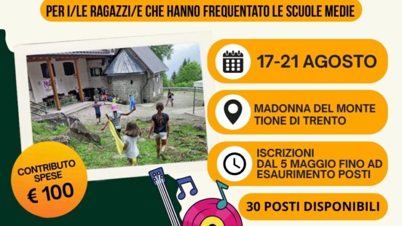 Campeggio 2025 Preadolescenti