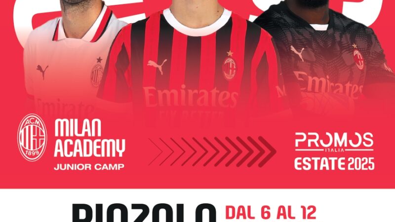 Il Milan Junior Camp torna a Pinzolo