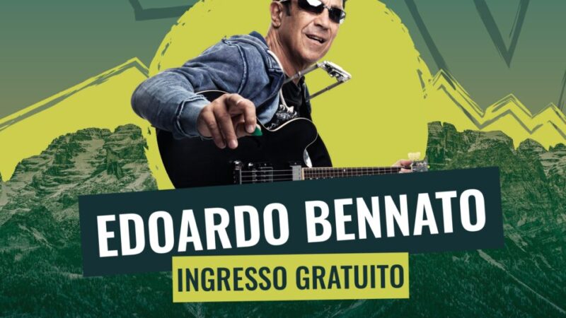 Mountain Beat Festival: Concerto in Pineta “EDOARDO BENNATO” Sabato 21 giugno INGRESSO GRATUITO