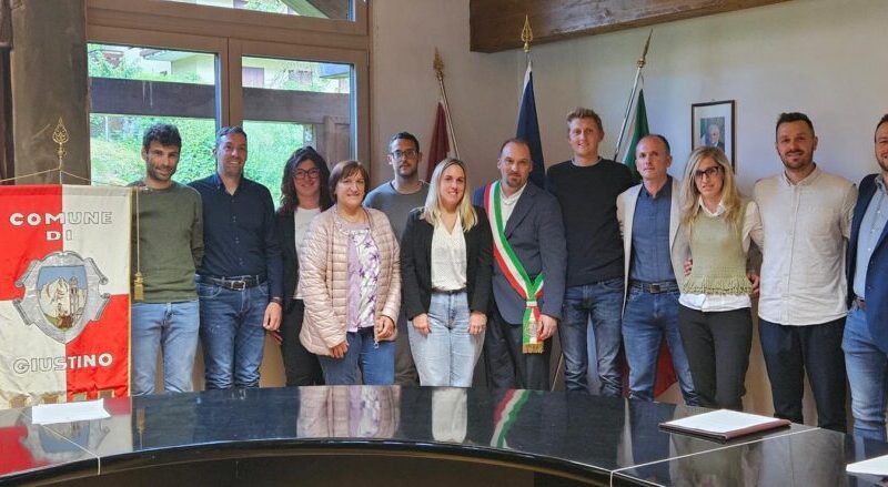 Giustino: Ringraziamento agli elettori e insediamento della nuova Amministrazione comunale