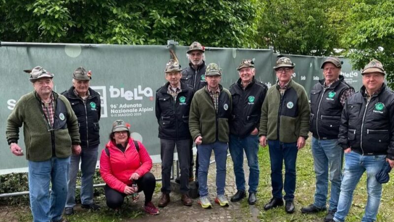Gli Alpini di Pinzolo hanno partecipato alla 96ª Adunata Nazionale