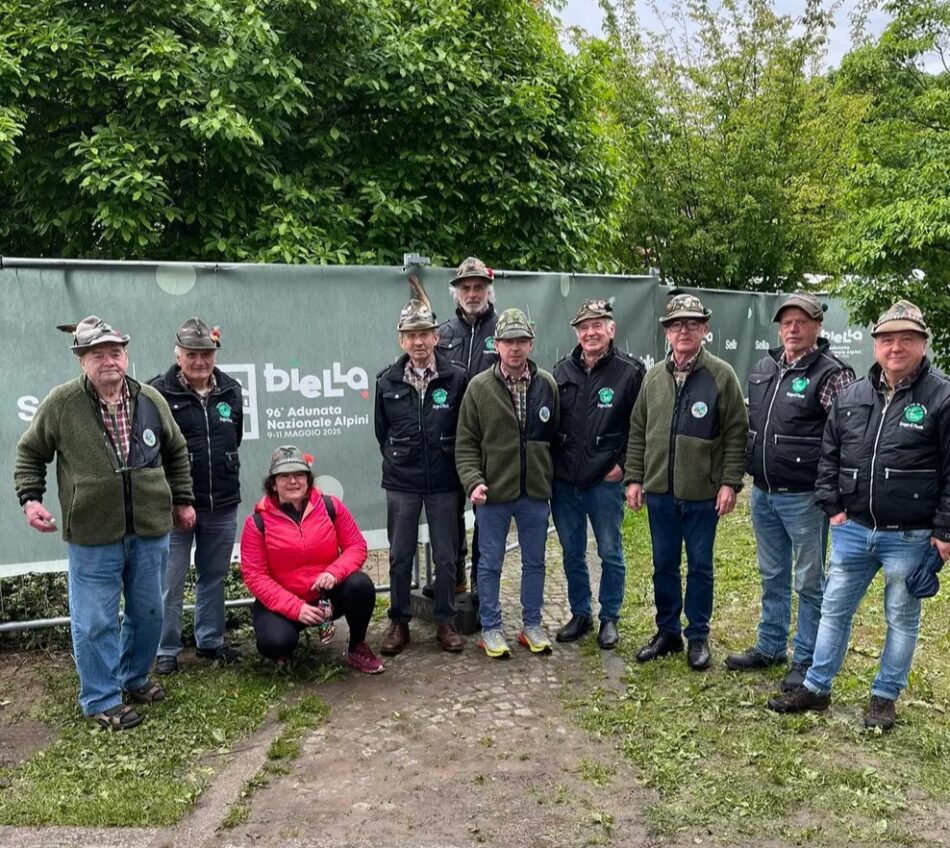 Gli Alpini di Pinzolo hanno partecipato alla 96ª Adunata Nazionale