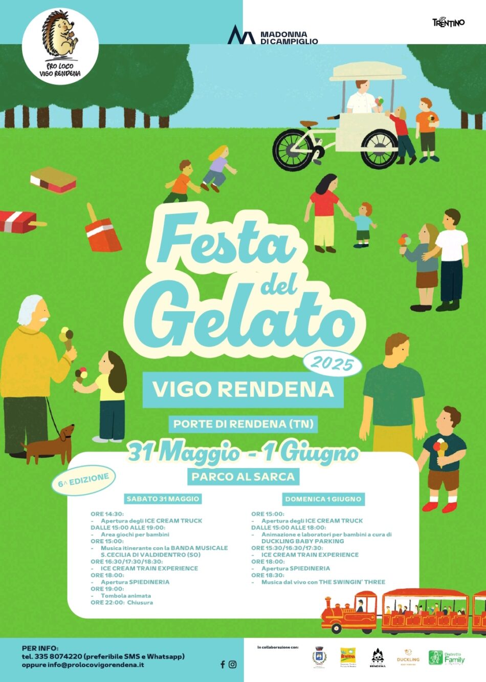 Vigo Rendena: “Festa del gelato” 31 maggio – 1° giugno