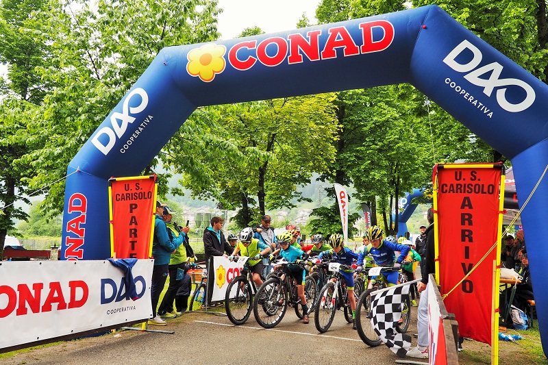 Torna la DoloMini, prima tappa del nuovo “Trentino Mtb Futuro DAO Conad”