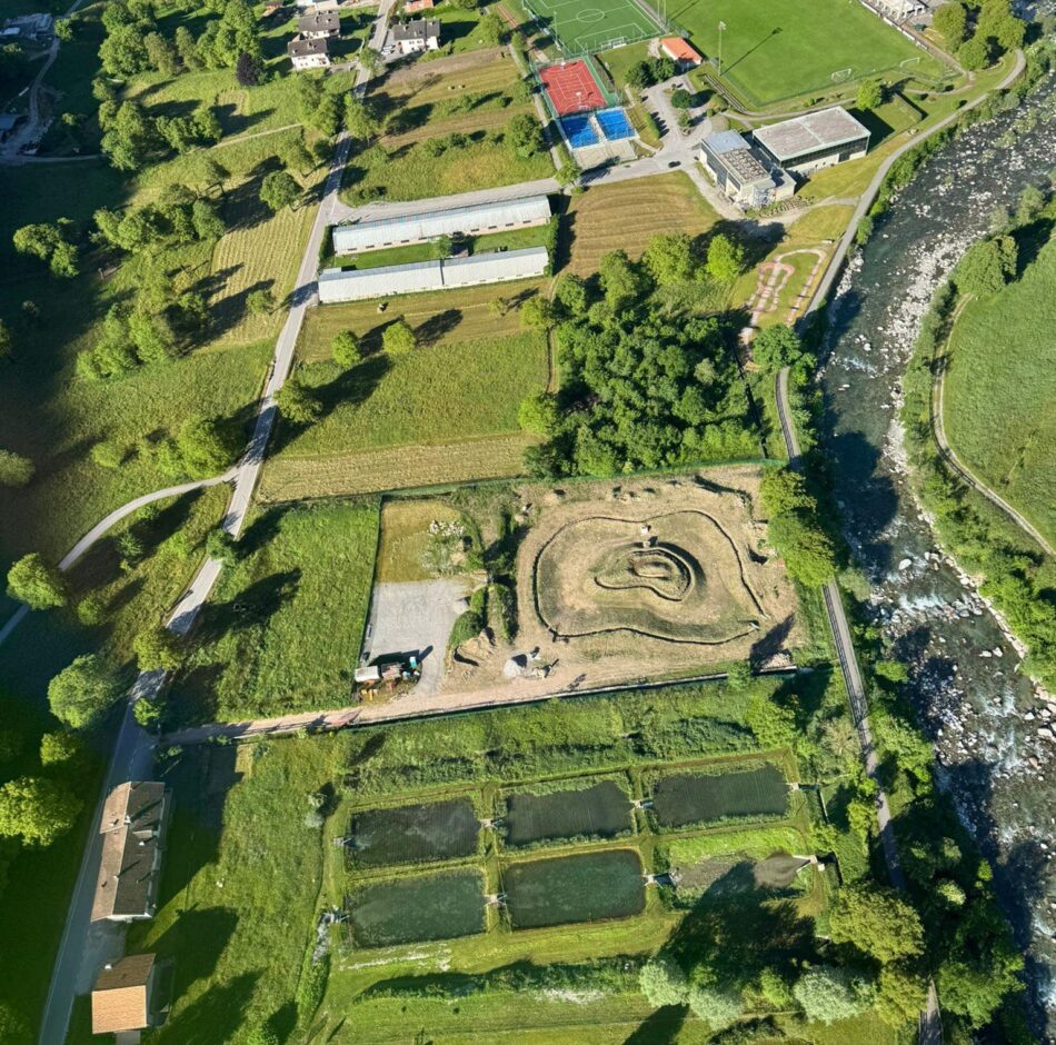 Spiazzo: proseguono i lavori per il nuovo laghetto nell’area ex pescicoltura