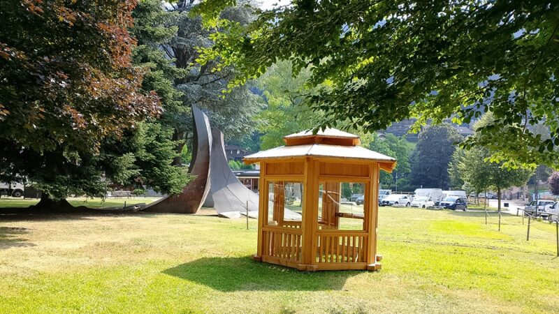 Pinzolo: ecco il nuovo gazebo per le api nel Parco Ciclamino