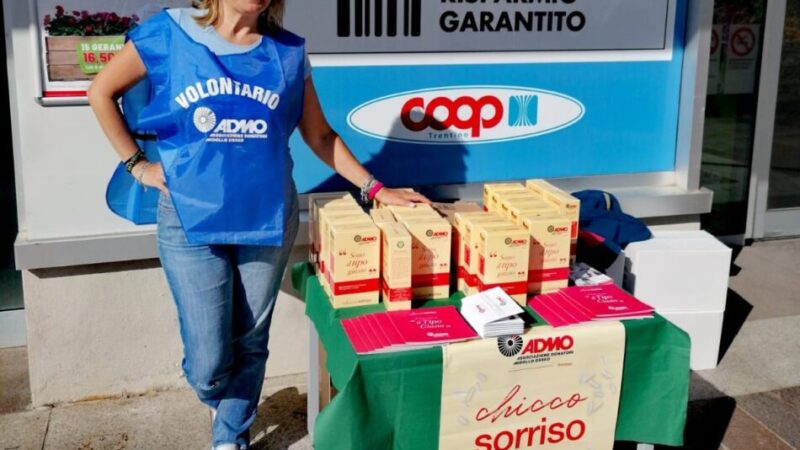 Quando un chilo di riso è speranza di vita: torna la campagna di raccolta fondi di ADMO Trentino Chicco Sorriso