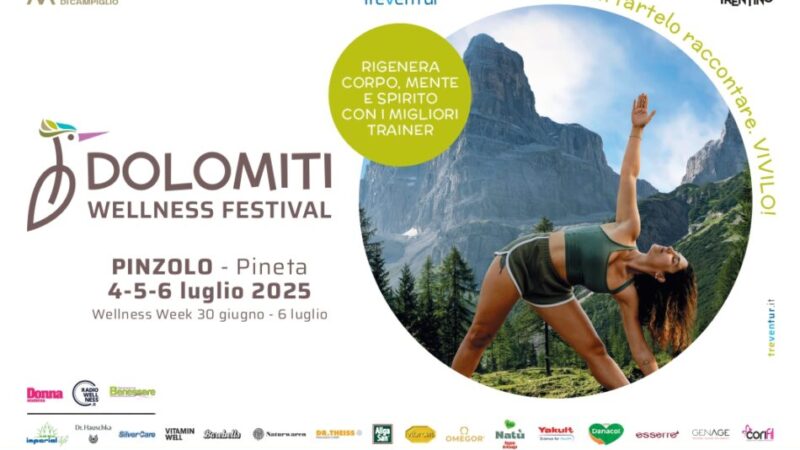 Pinzolo: Dolomiti Wellness Festival e Longevity Run 2025