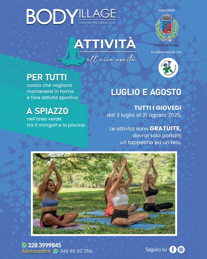 Torna l’estate attiva con Spiazzo Active!